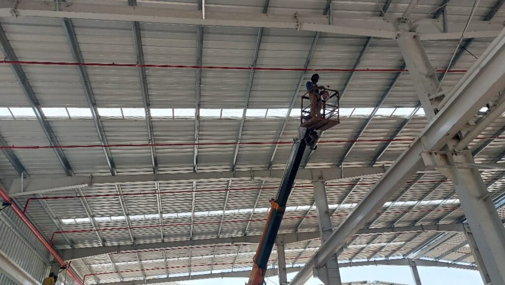 Sterling Fire System performing regular fire safety inspections for businesses in Pune